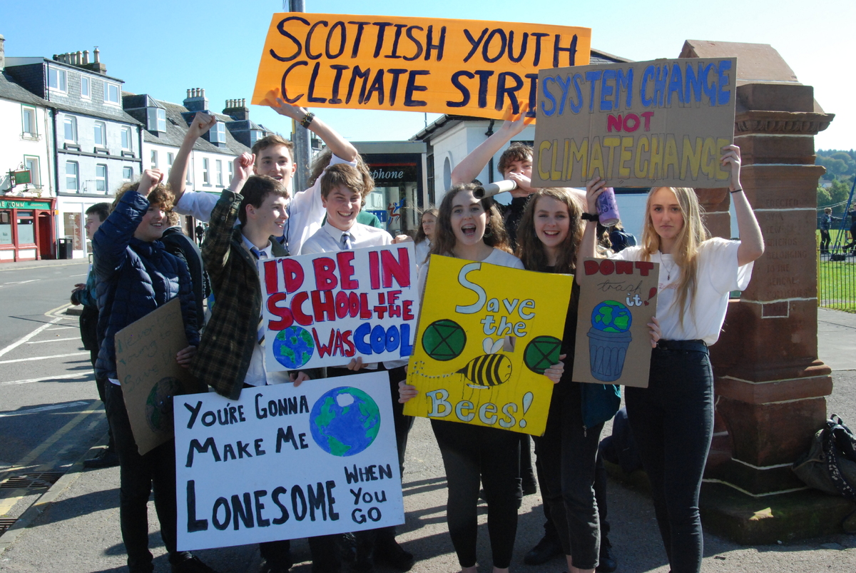 There is no Planet B - students lead climate change fight
