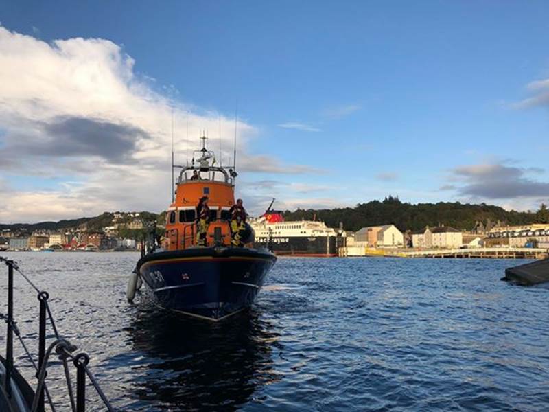 Baptism of fire for Tobermory RNLI's new deputy