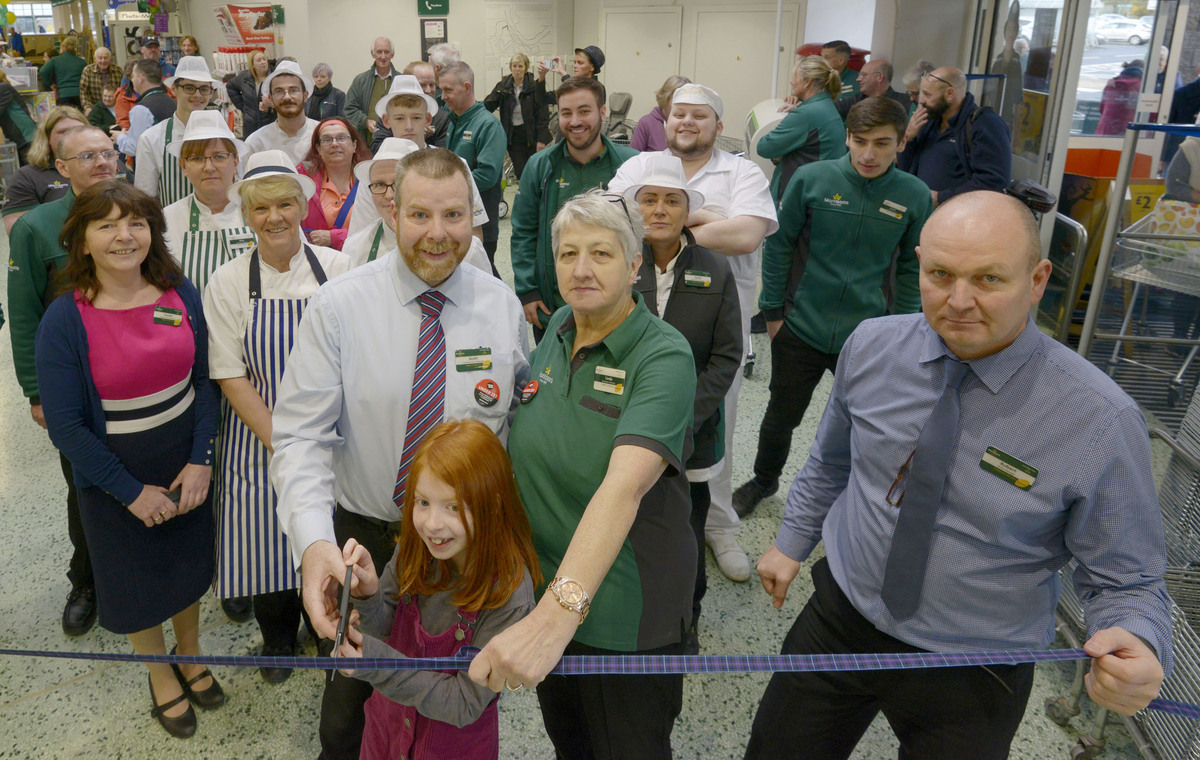 Staff open renovated Morrisons in Fort William