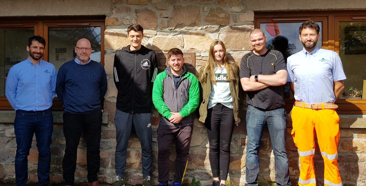 New apprentices at Glensanda