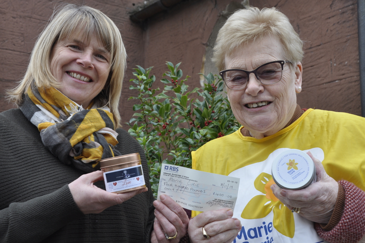 Mum says thank you to Marie Curie