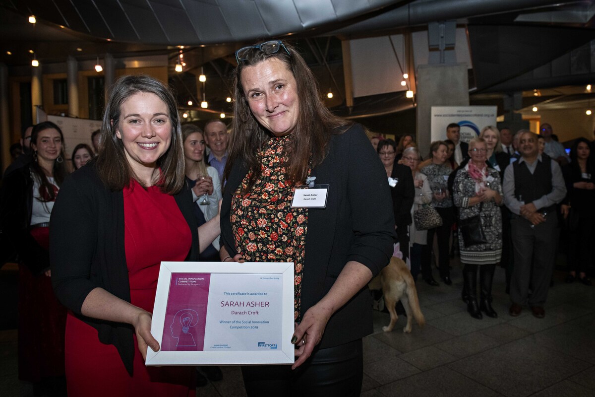 Darach moves a step forward to 'social crofting' with Innovation Award
