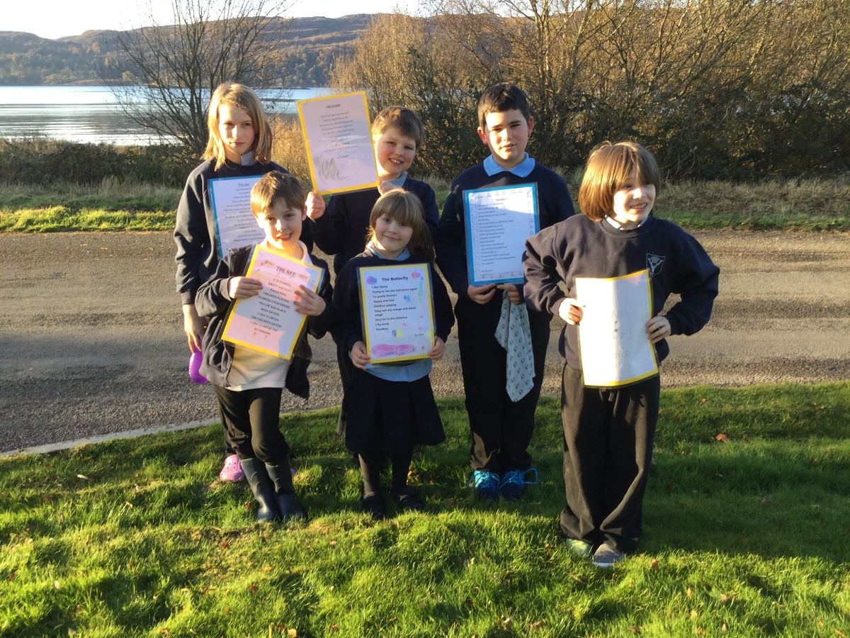 Primary pupils become poetry authors