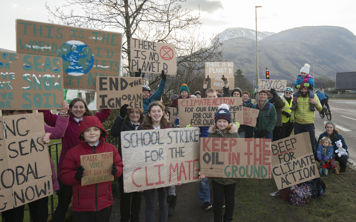 Lochaber High pupils set for latest Global Climate Strike