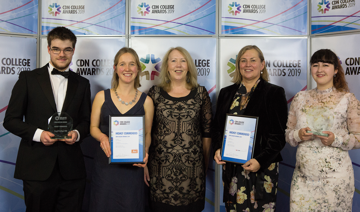 Argyll College comes highly commended
