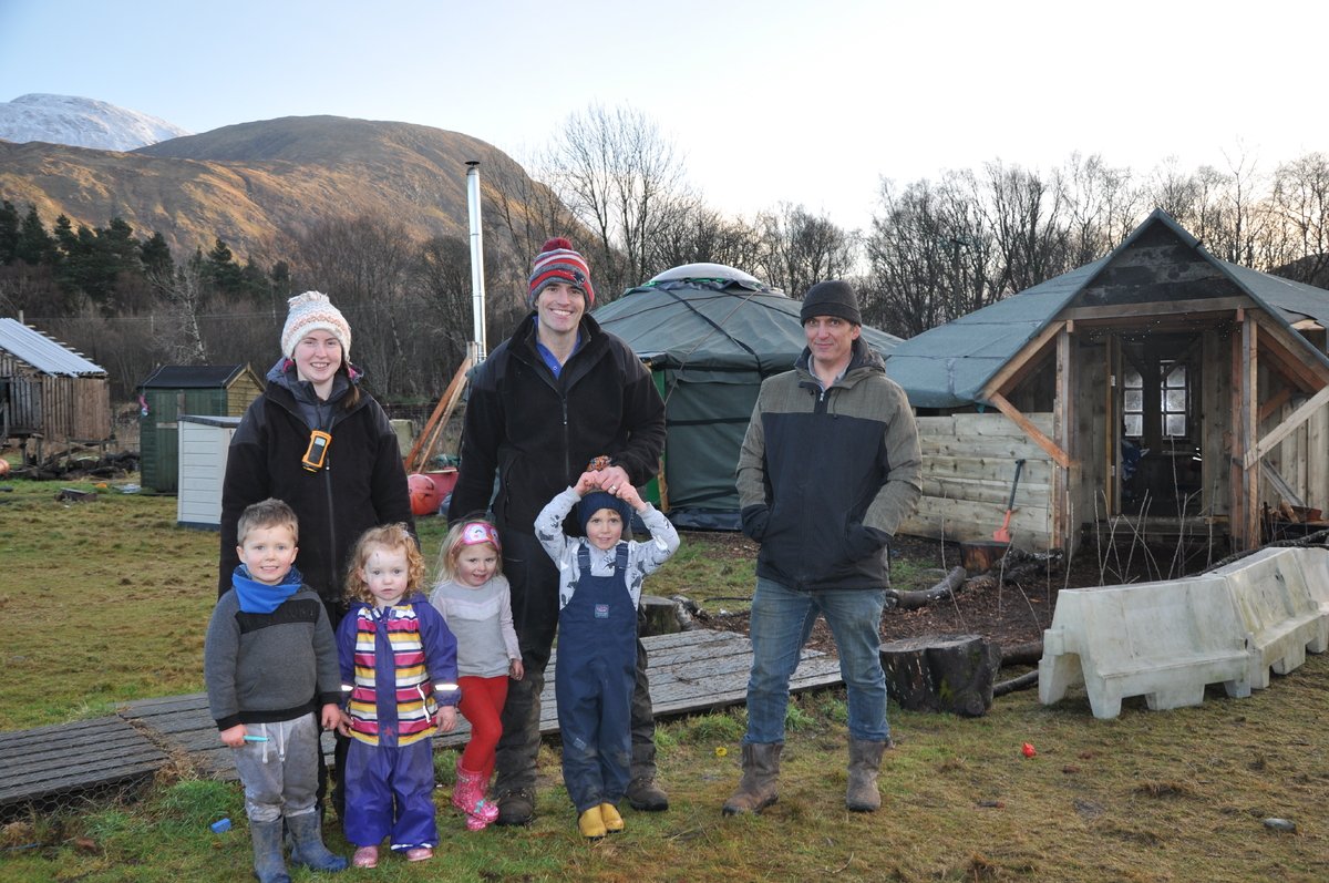 New indoor space for Stramash Outdoor Nursery