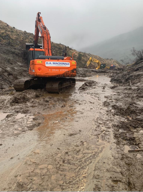 Government under fire after latest A83 landslide