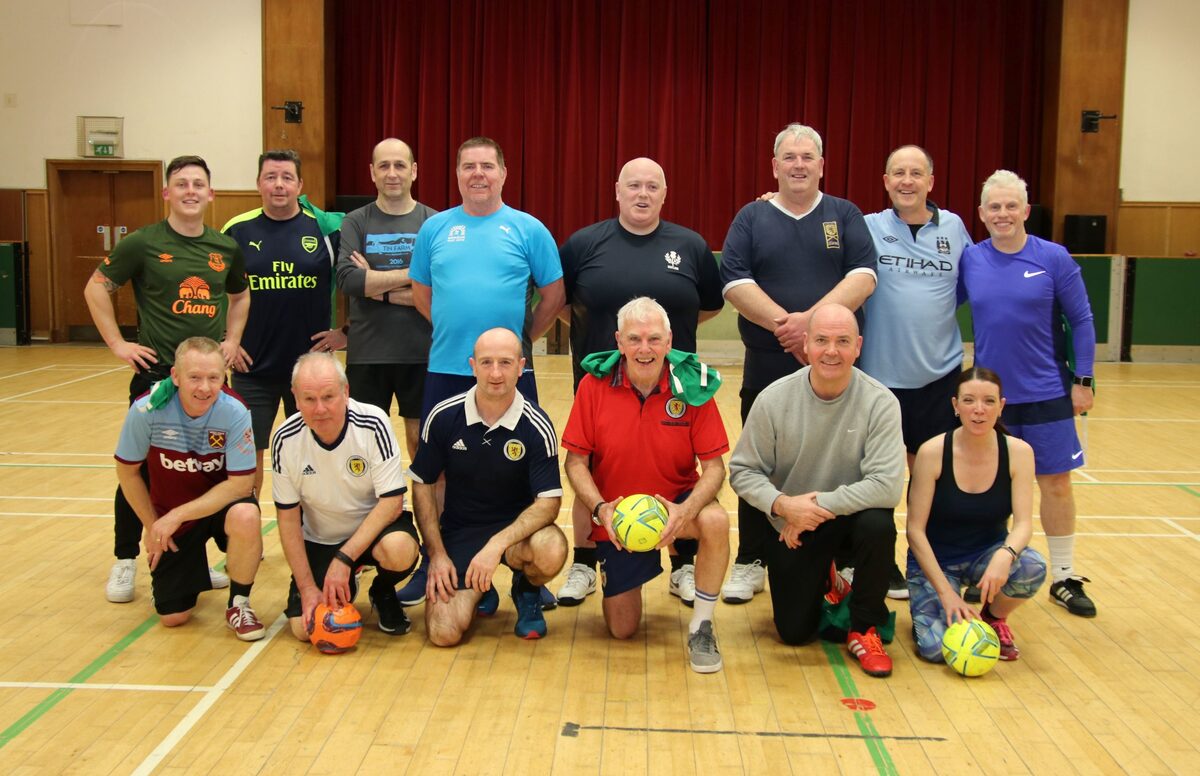 Walking football kicks off again