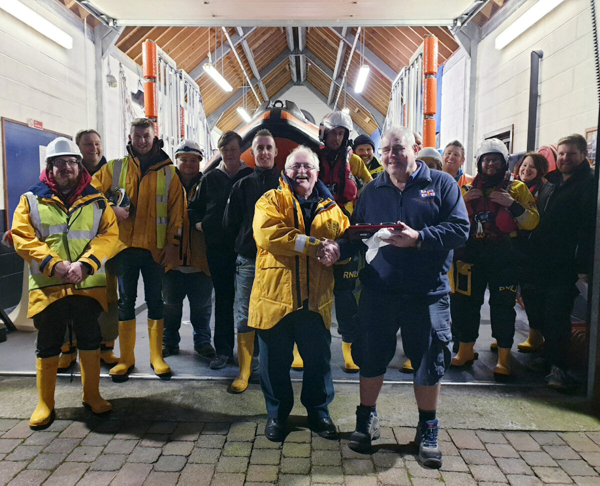 Allan has seen it all in 35 years with the RNLI