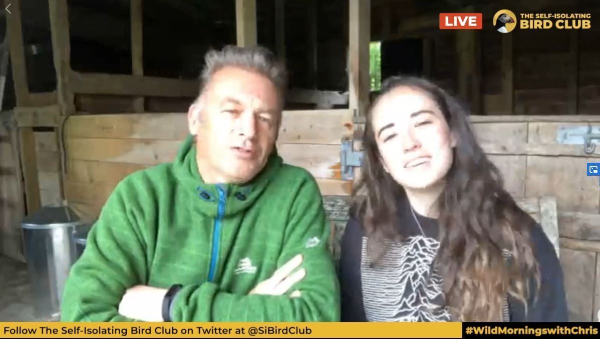 Chris Packham hails Lochaber's Holly as 'very special young person'