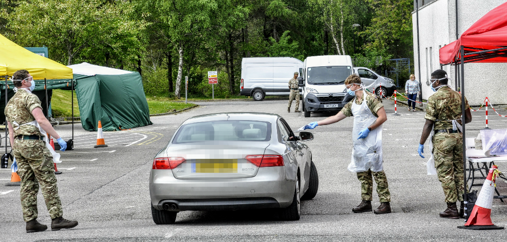 Virus testing back in Oban