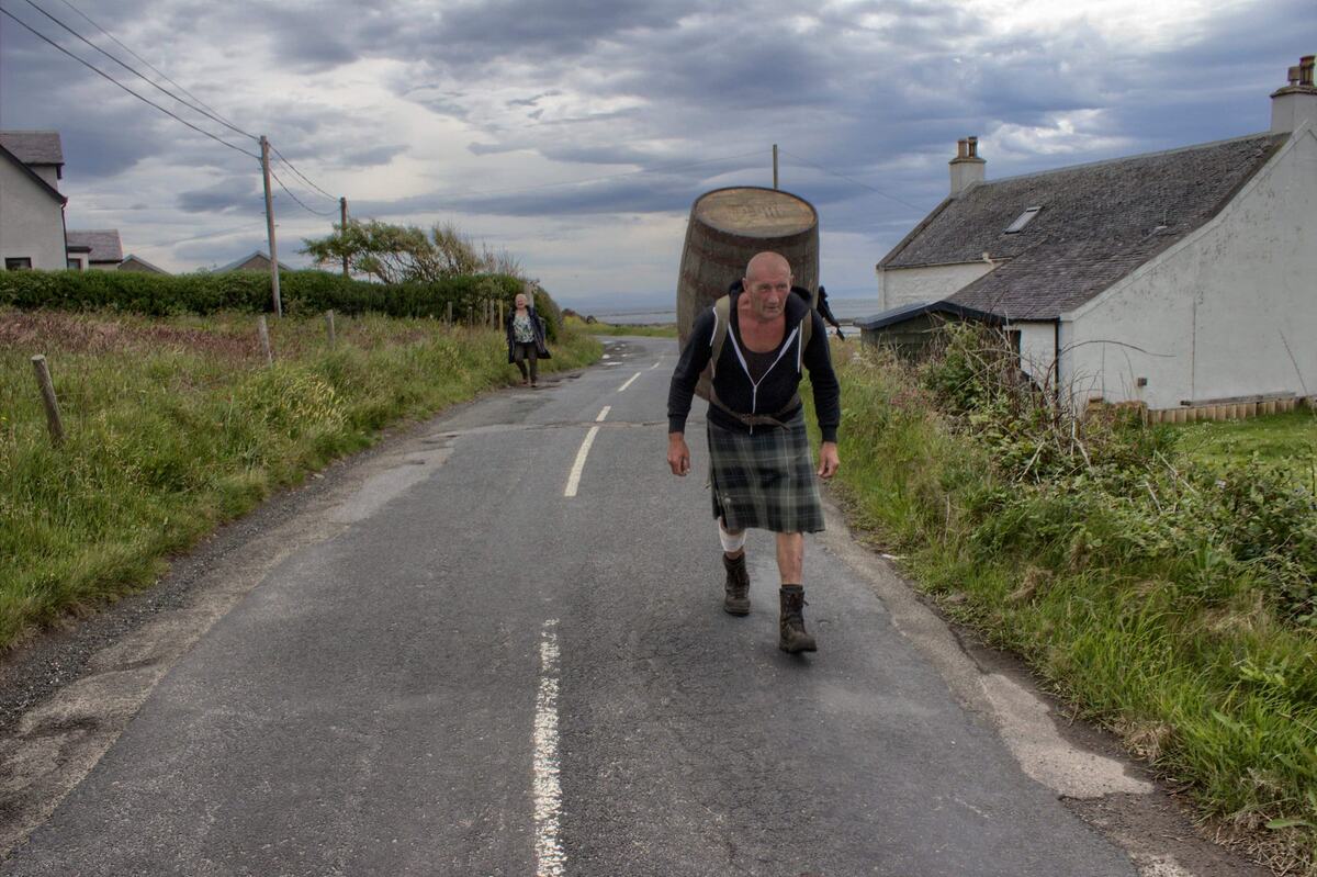 Barrel challenge is no match for Big Davy