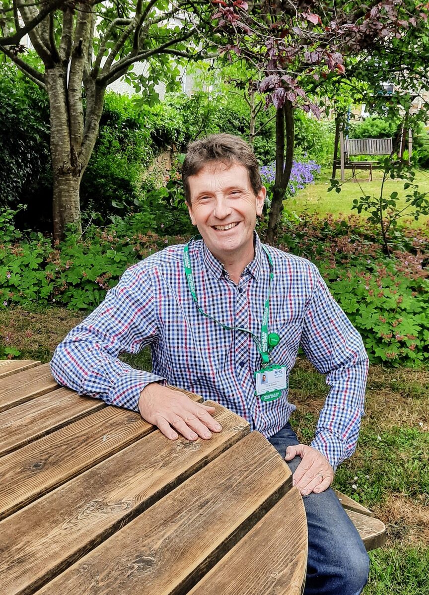 Chris is on hand to support people with cancer