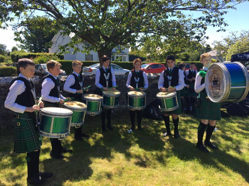 CalMac helps Tobermory Pipe Band keep the beat
