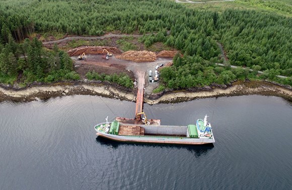 Timber Point Ship West Coast Today - Media Library - NOF43floatingtimberpierjpg