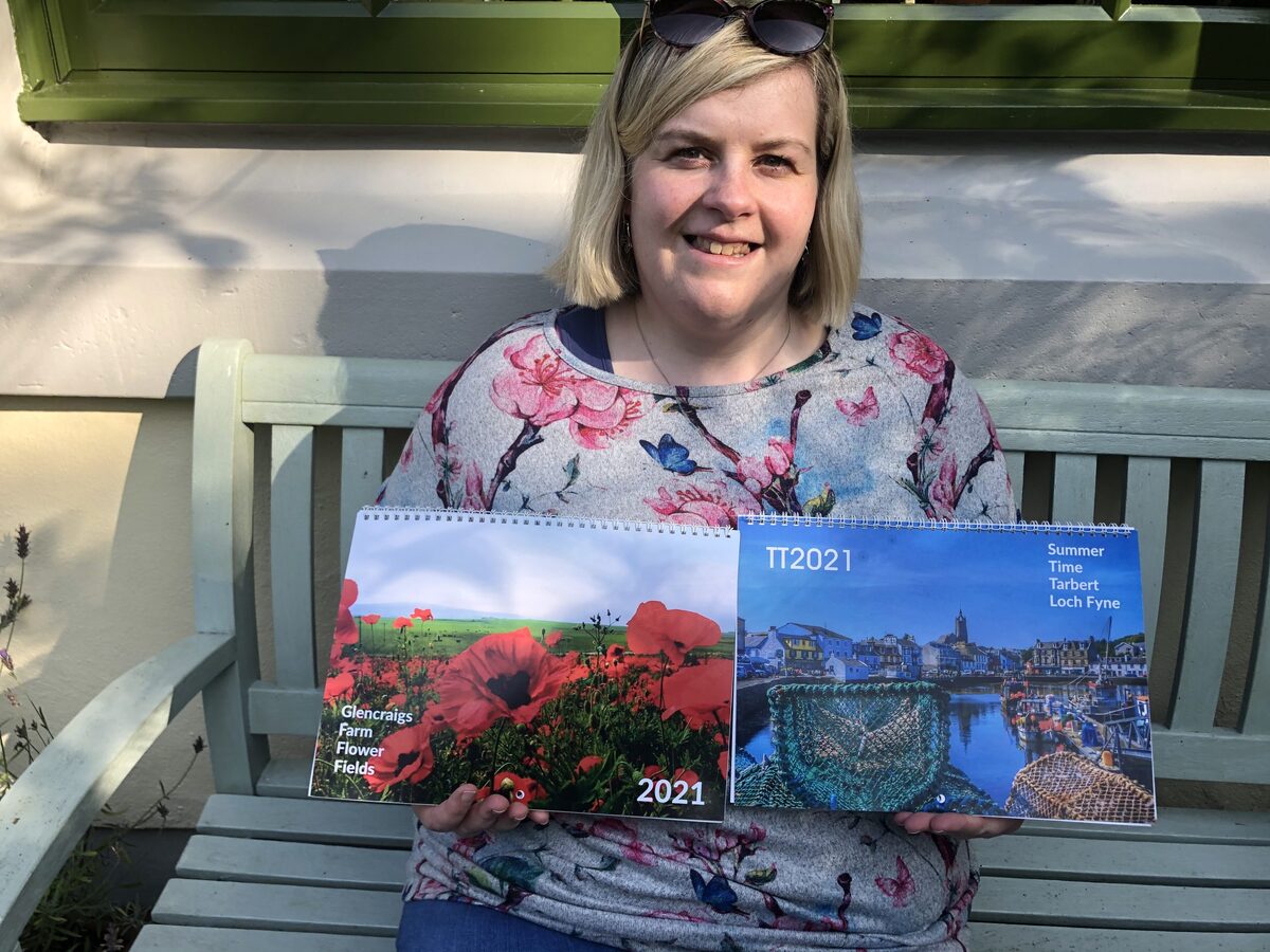 Aileen's colourful calendars boost charities