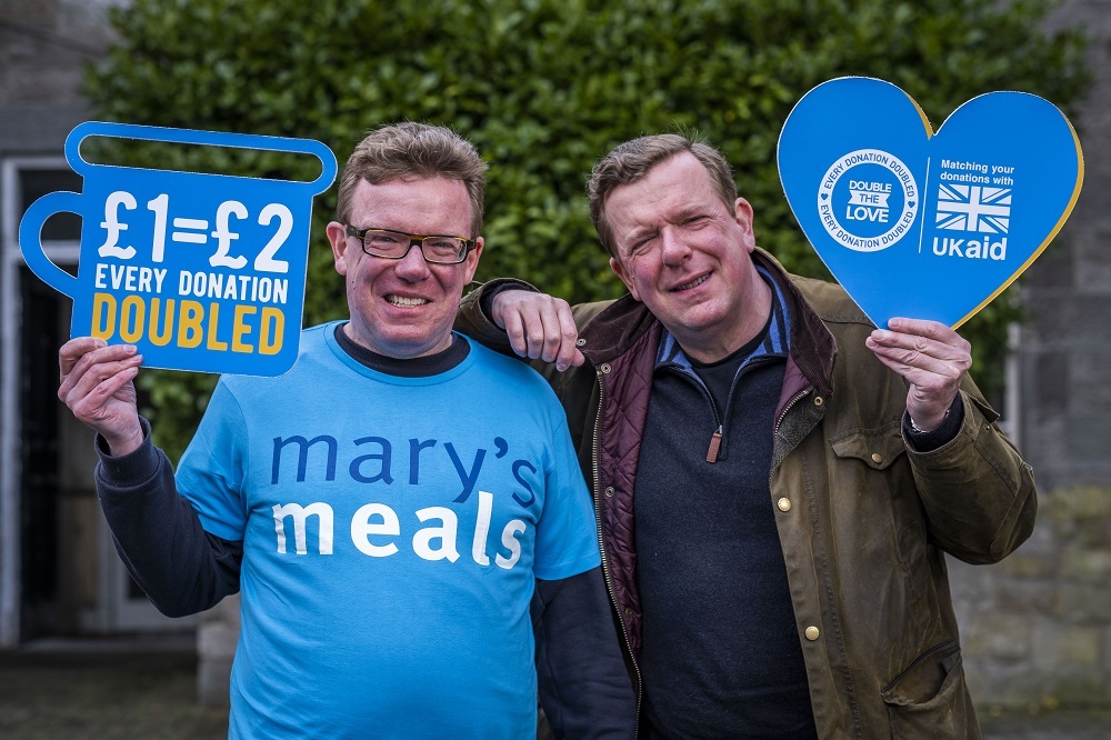 Proclaimers double the love for Mary's Meals