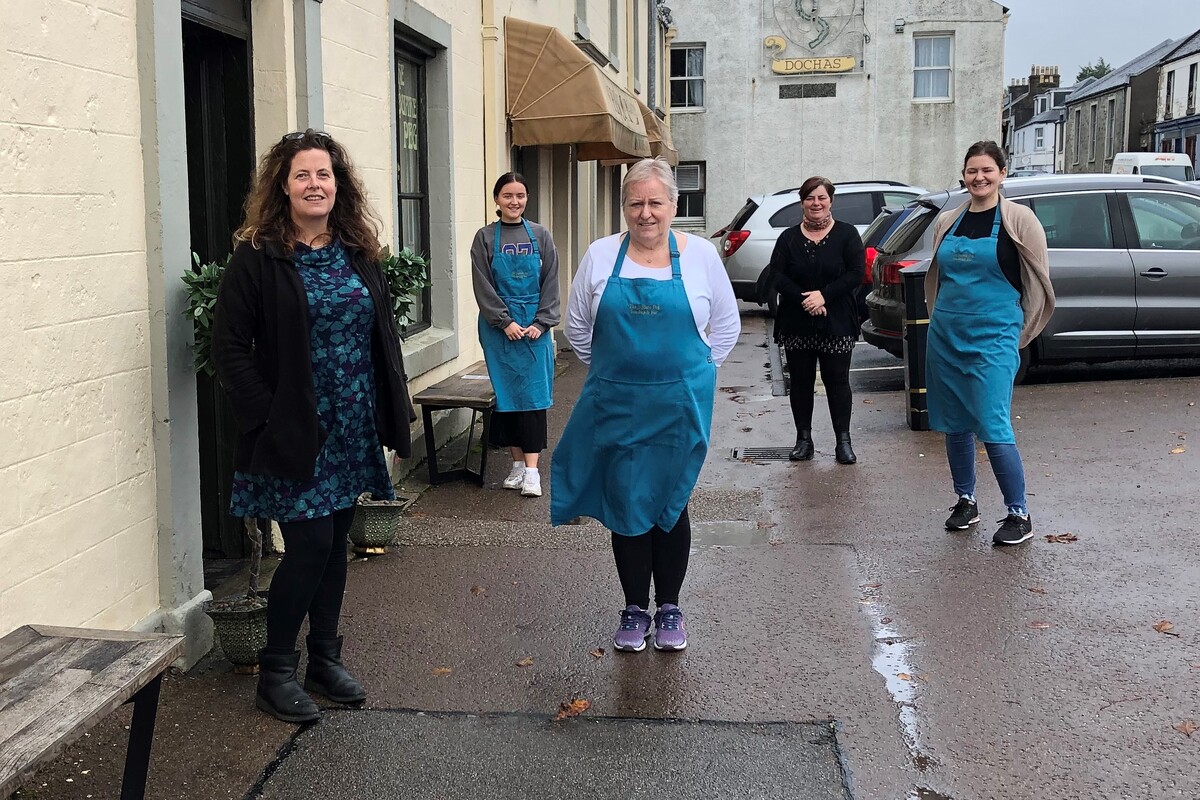 Jilly crowned Argyll and Bute's High Street Hero