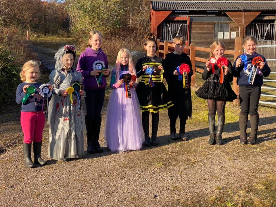 Galloping ghosts and ghouls at Pony Club