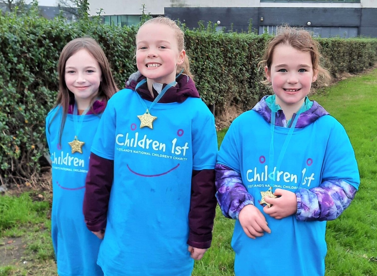 Walk raises more than £2,000 for Children 1st