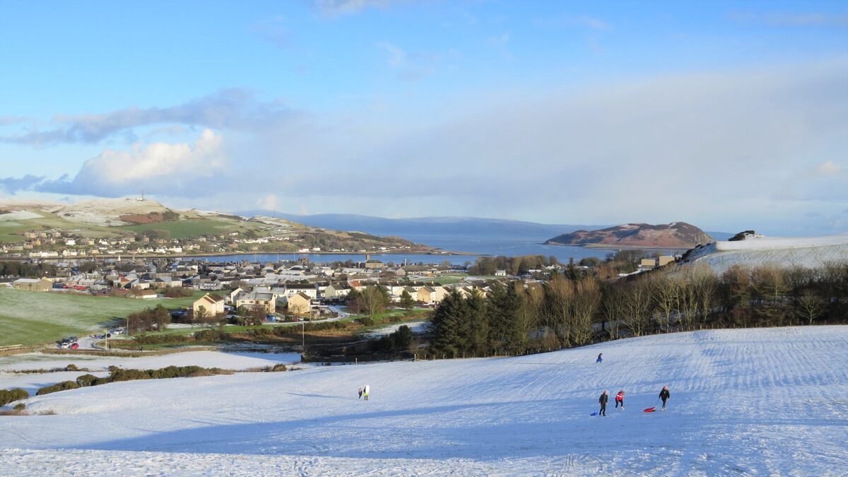 Snow fun for families