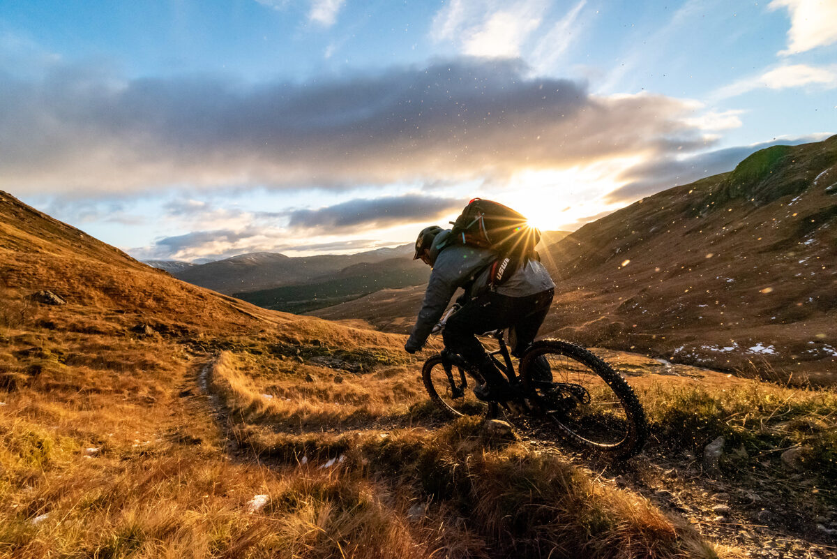 Griz finds cycling euphoria in the Highlands