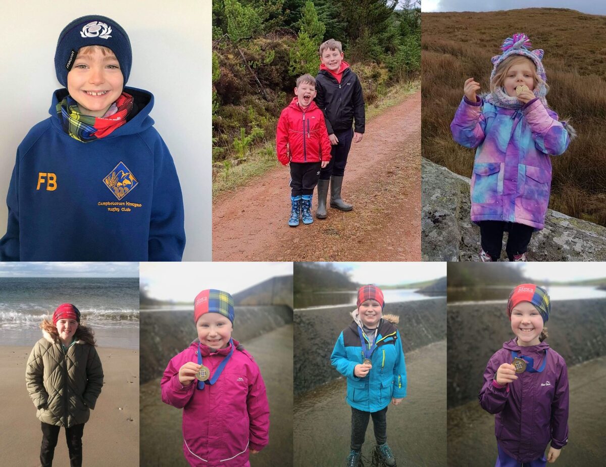 Youngsters walk 1,000 miles in support of Doddie AID