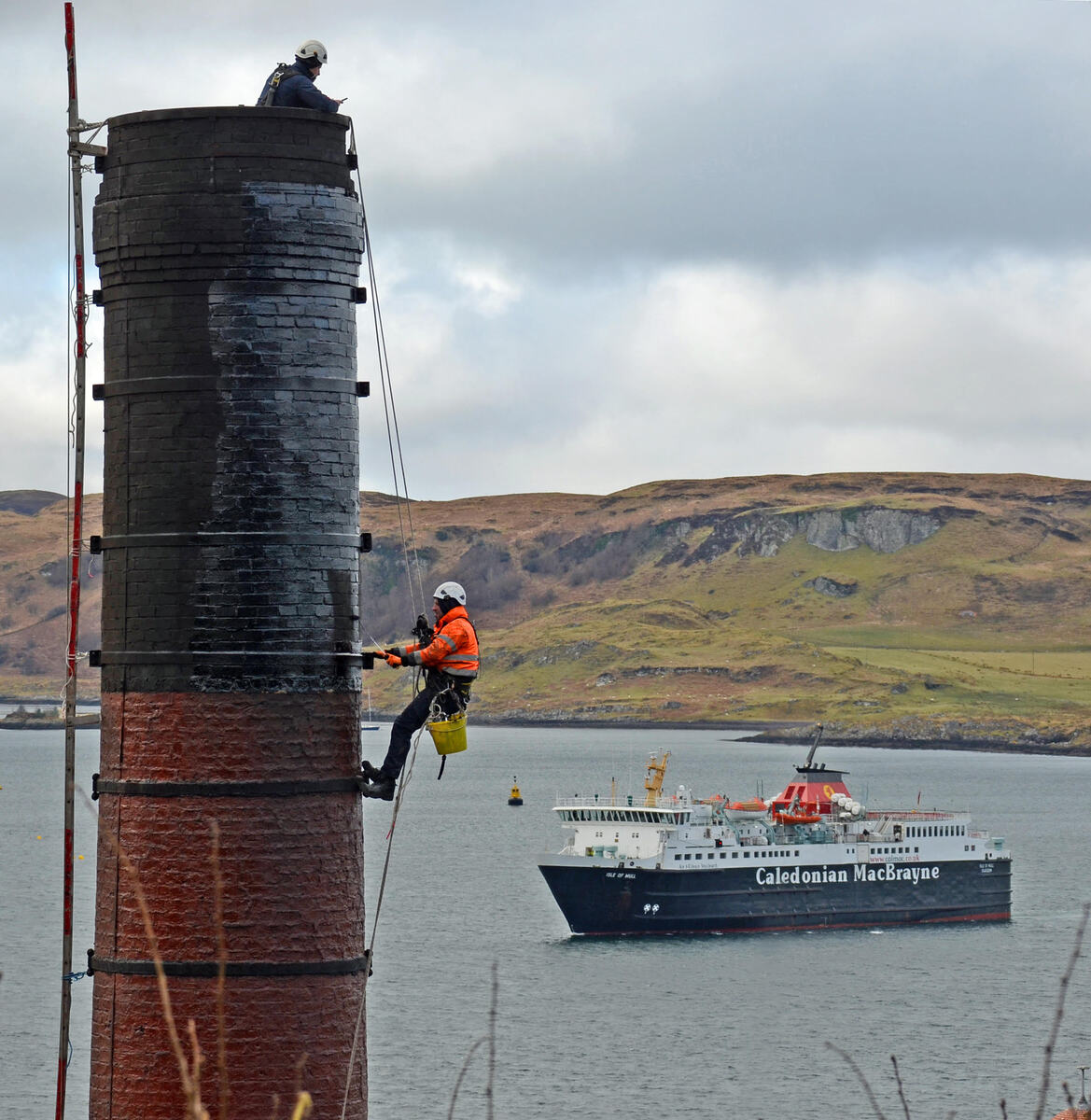 Distillery takes Oban spring clean to dizzy heights