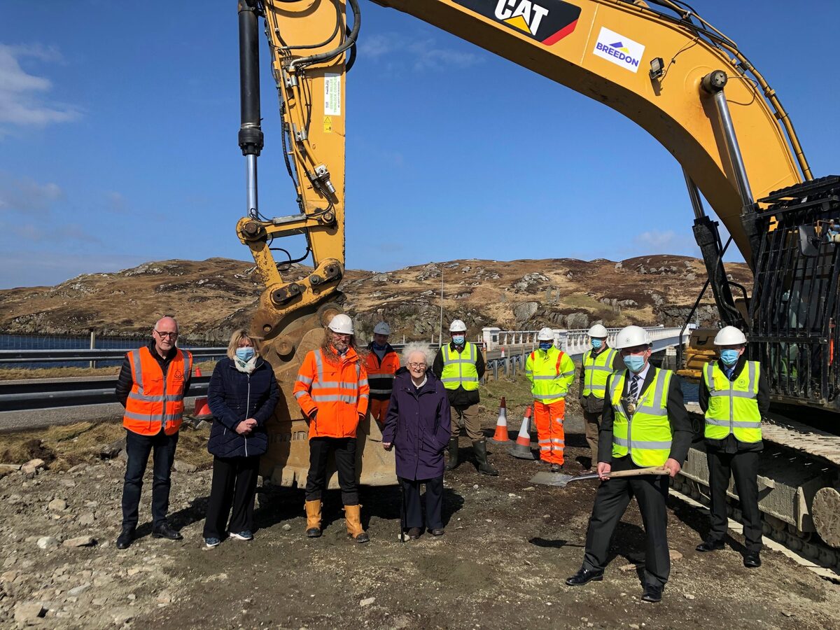 Bernera Bridge crosses significant milestone