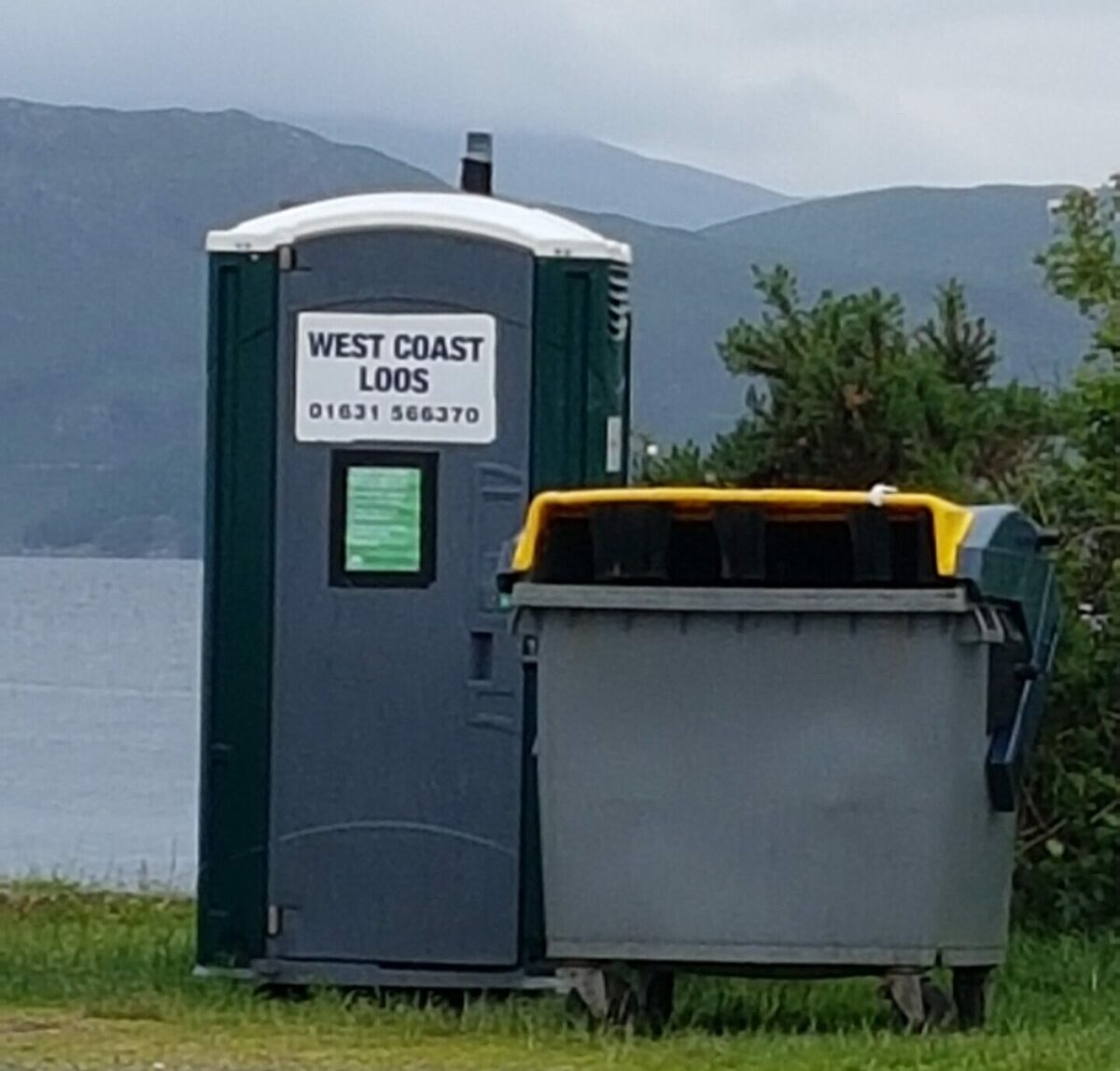 Rented toilet brings relief to Taynuilt