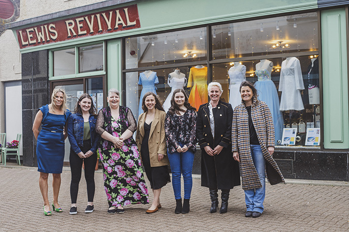 Stornoway students take over shop window