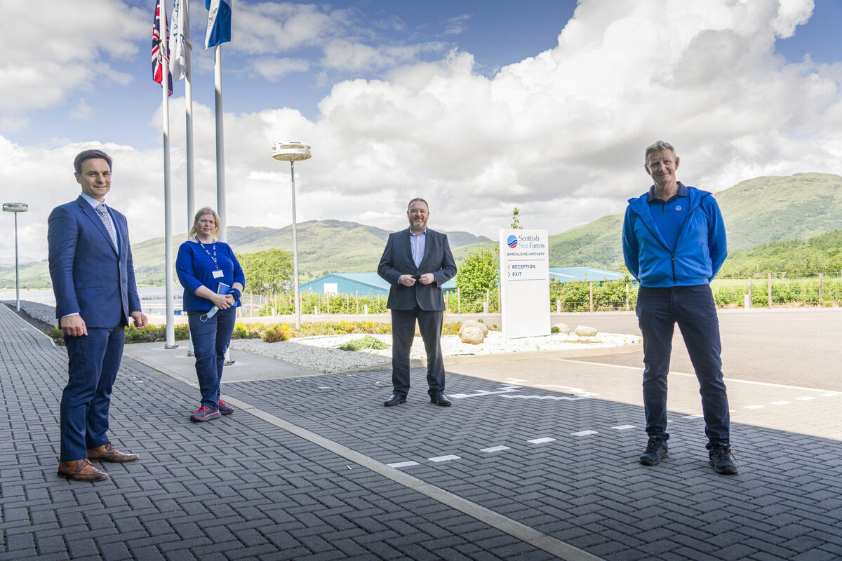 Green for go as Argyll and Bute receives ministerial visit