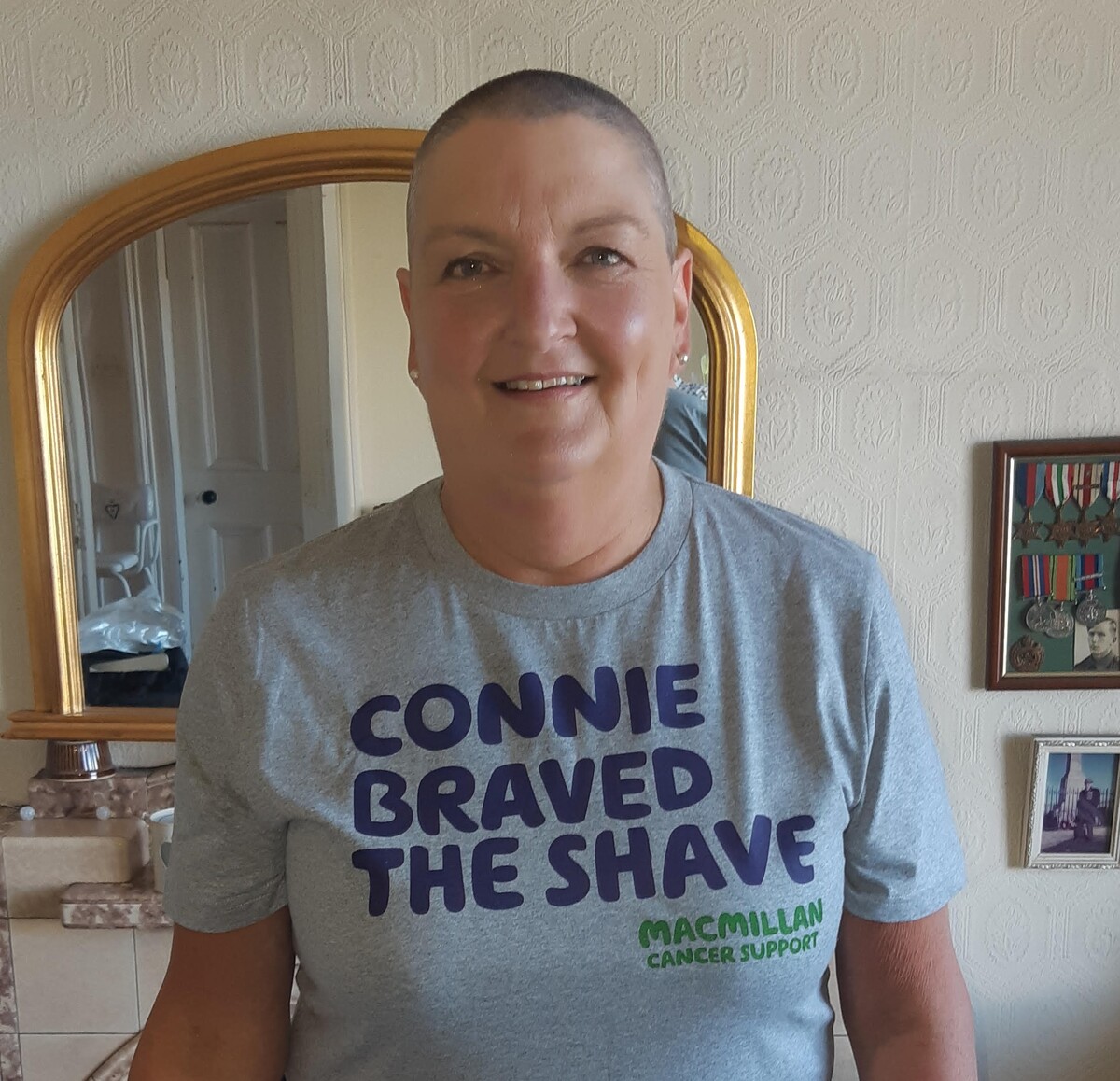 'Amazing' Tarbert gets behind Connie's shave