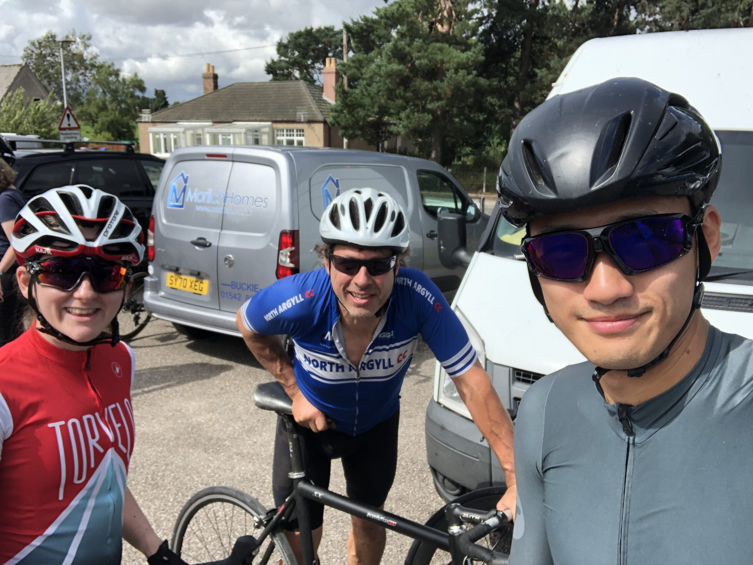 North Argyll cyclists lap up road race