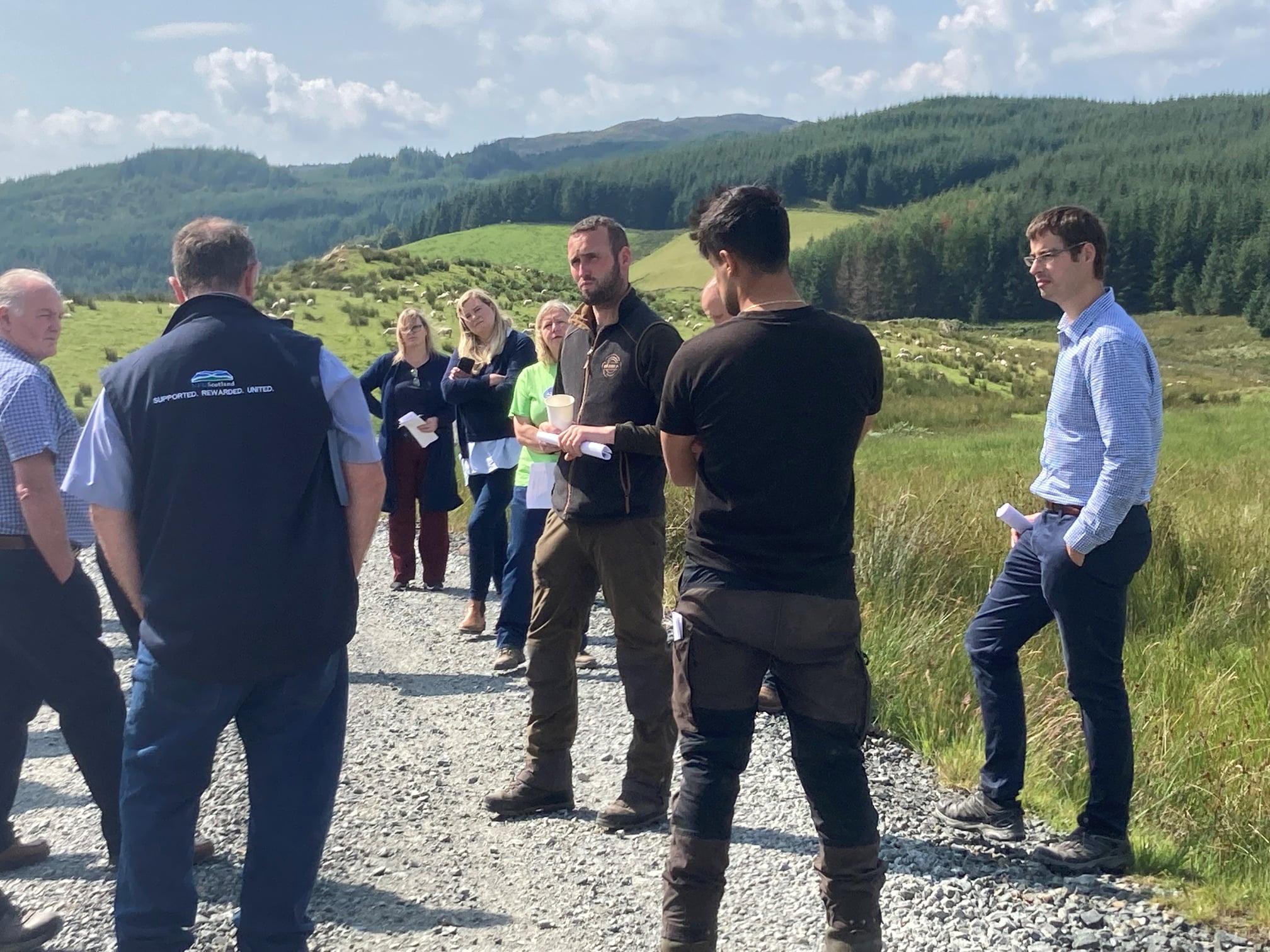 Argyll farmers meet politicians