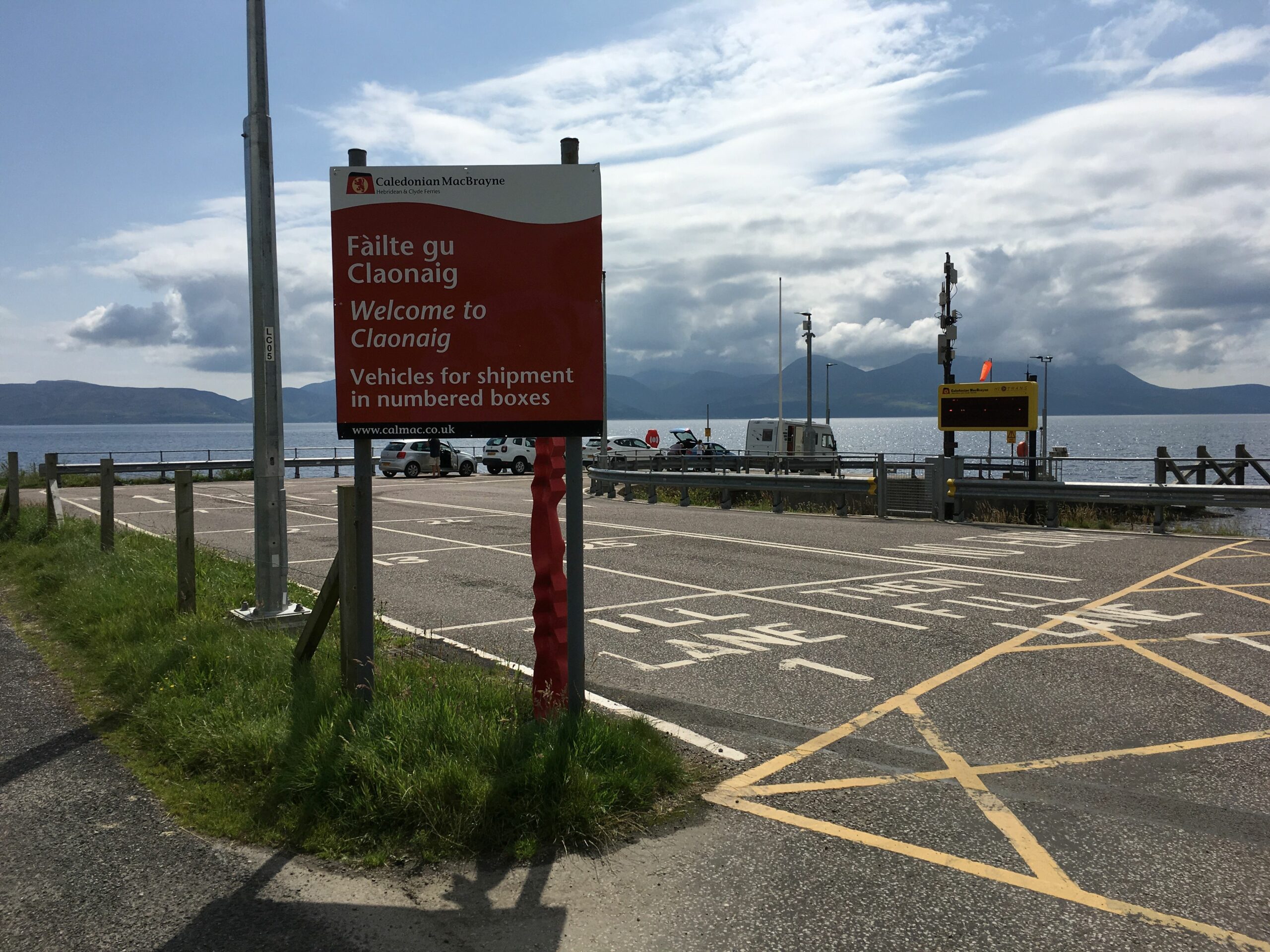 CalMac commits to Claonaig facilities