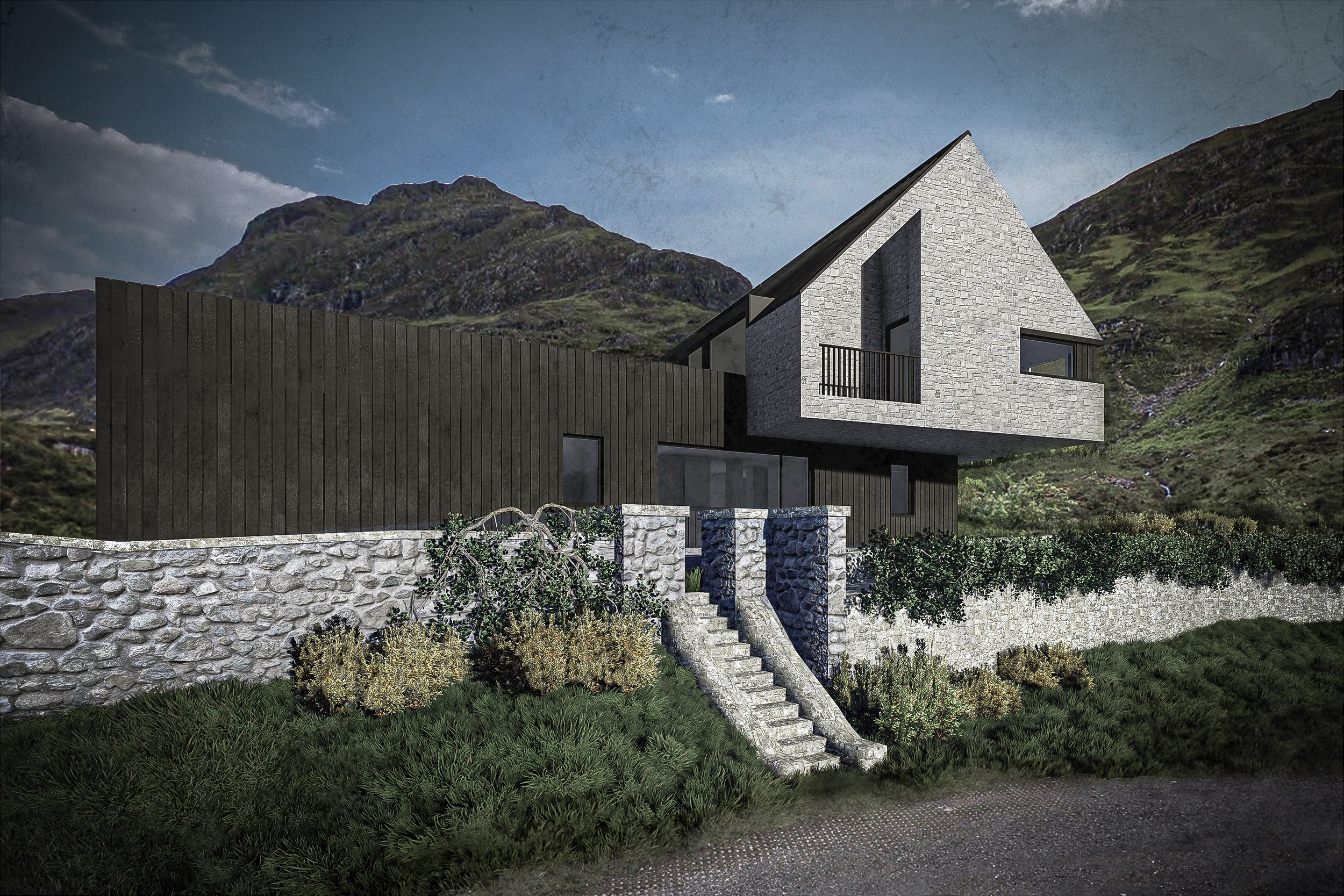 Demolition is favoured option for Savile's former Glencoe home