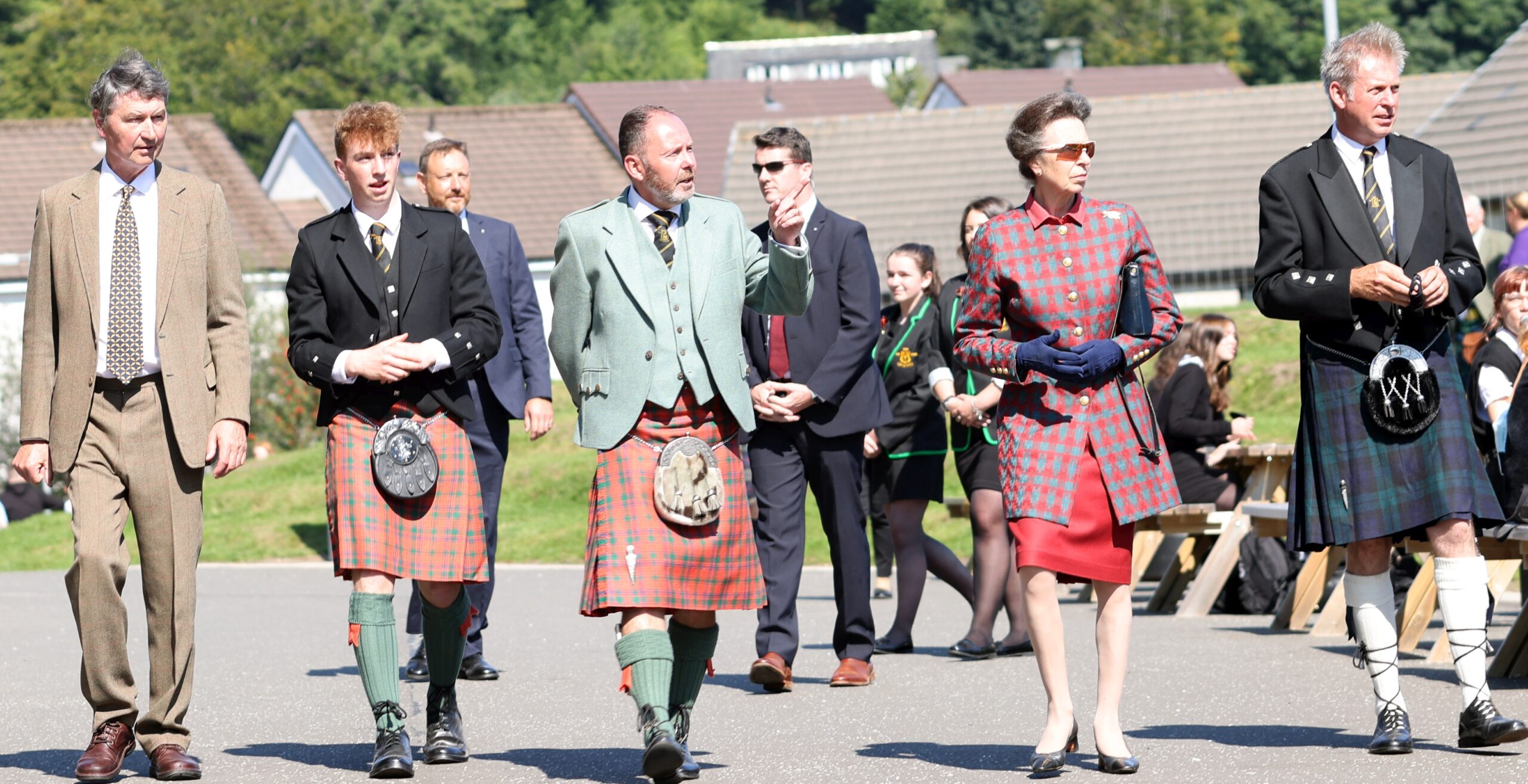 Princess Royal receives the warmest possible welcome