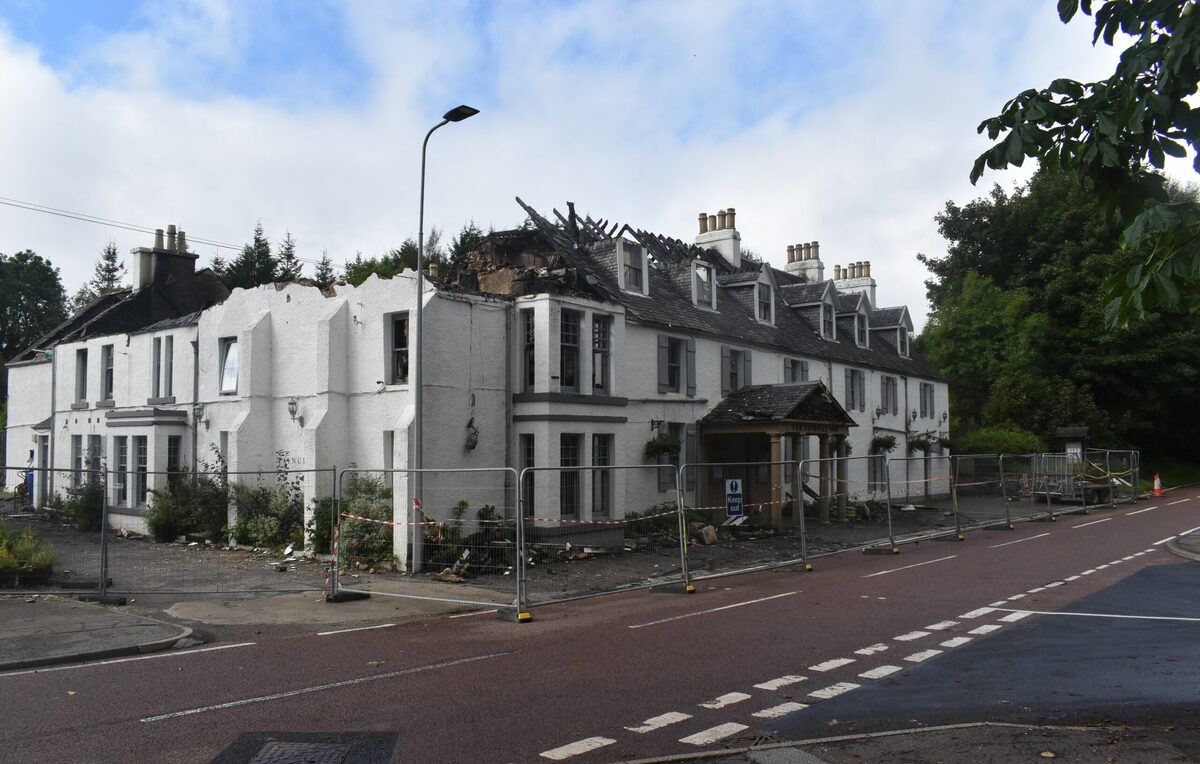 'We will rebuild' vow hotel owners