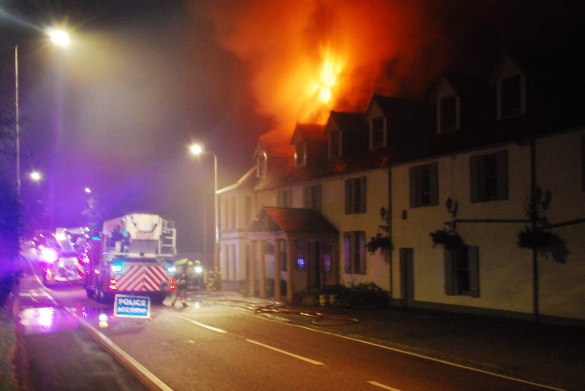 Taynuilt rallies round after fire devastates hotel