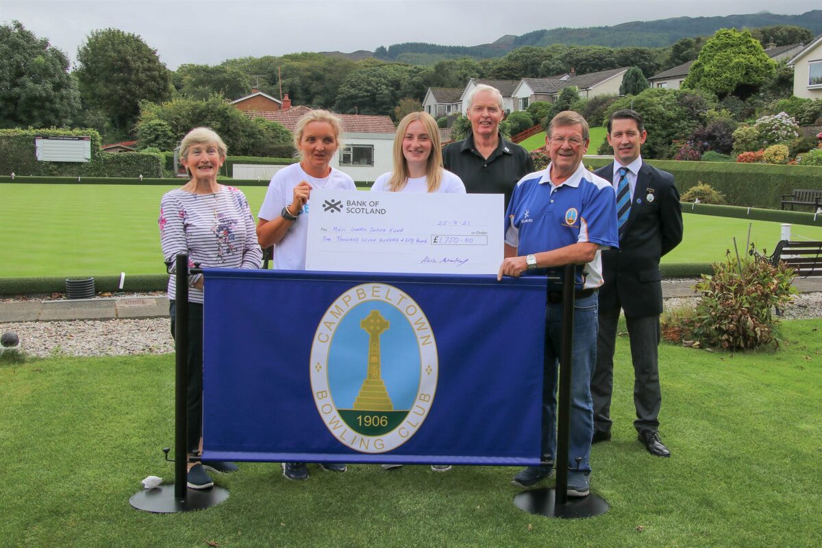 Bowls boost for cancer charity