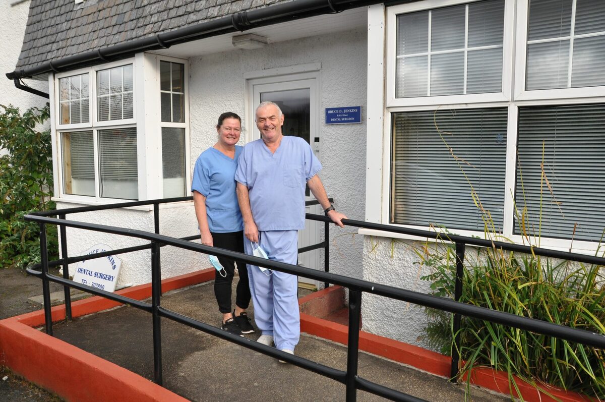 Brodick dentist signs off with a smile after 16 years of service
