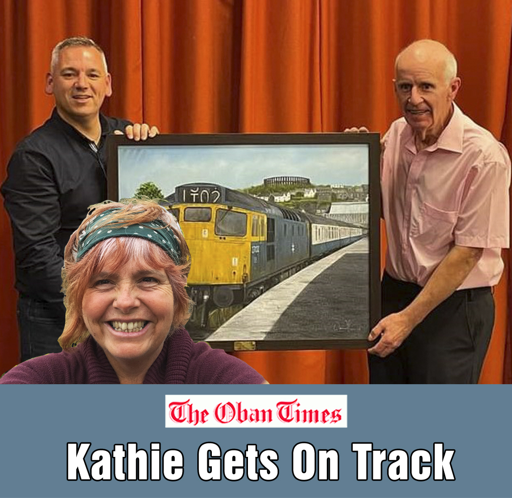 Kathie Gets On Track