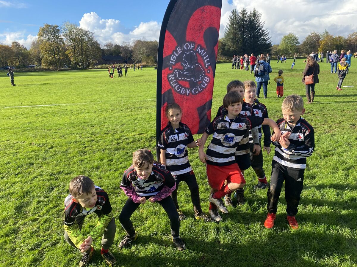 Muddy good rugby festival at Taynuilt
