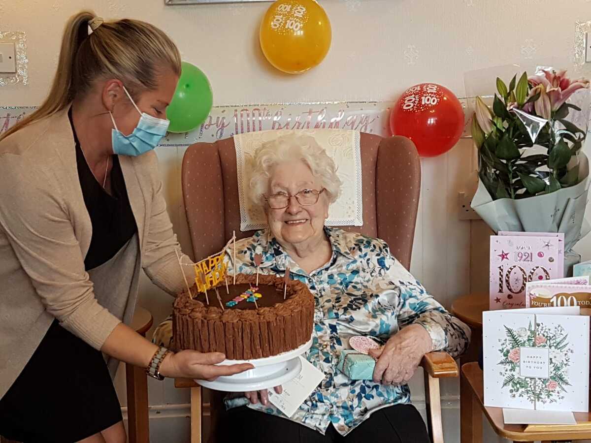 Marjorie is 100