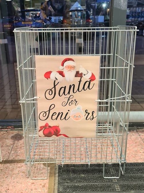 Help Santa give seniors a festive gift