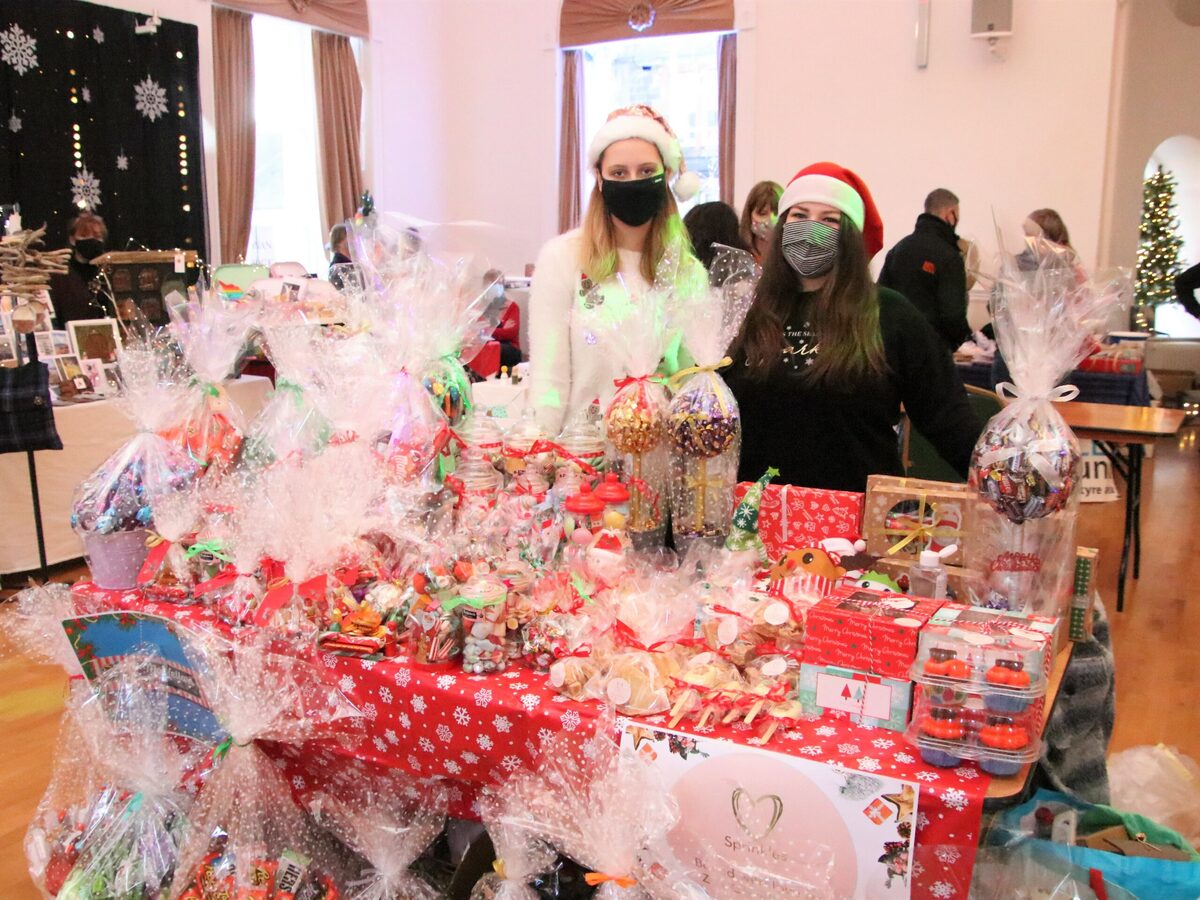 Cracking Christmas gifts and crafts fill festive market