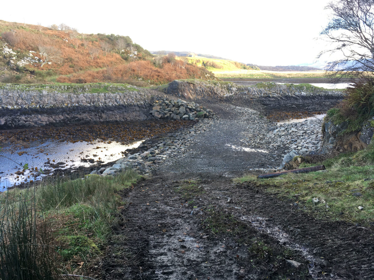 Work starts to remove unpermitted causeway