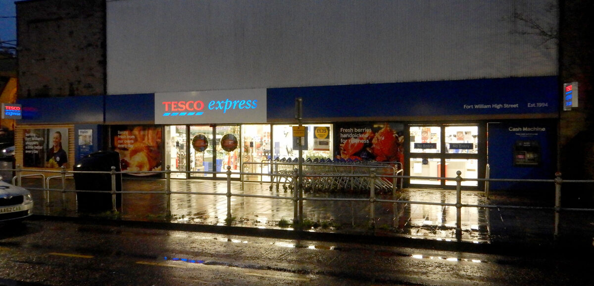 Tesco's Lochaber customers can help tackle food insecurity