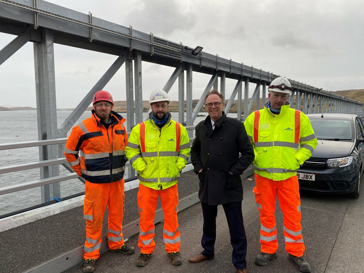 New bridge over the Atlantic opened